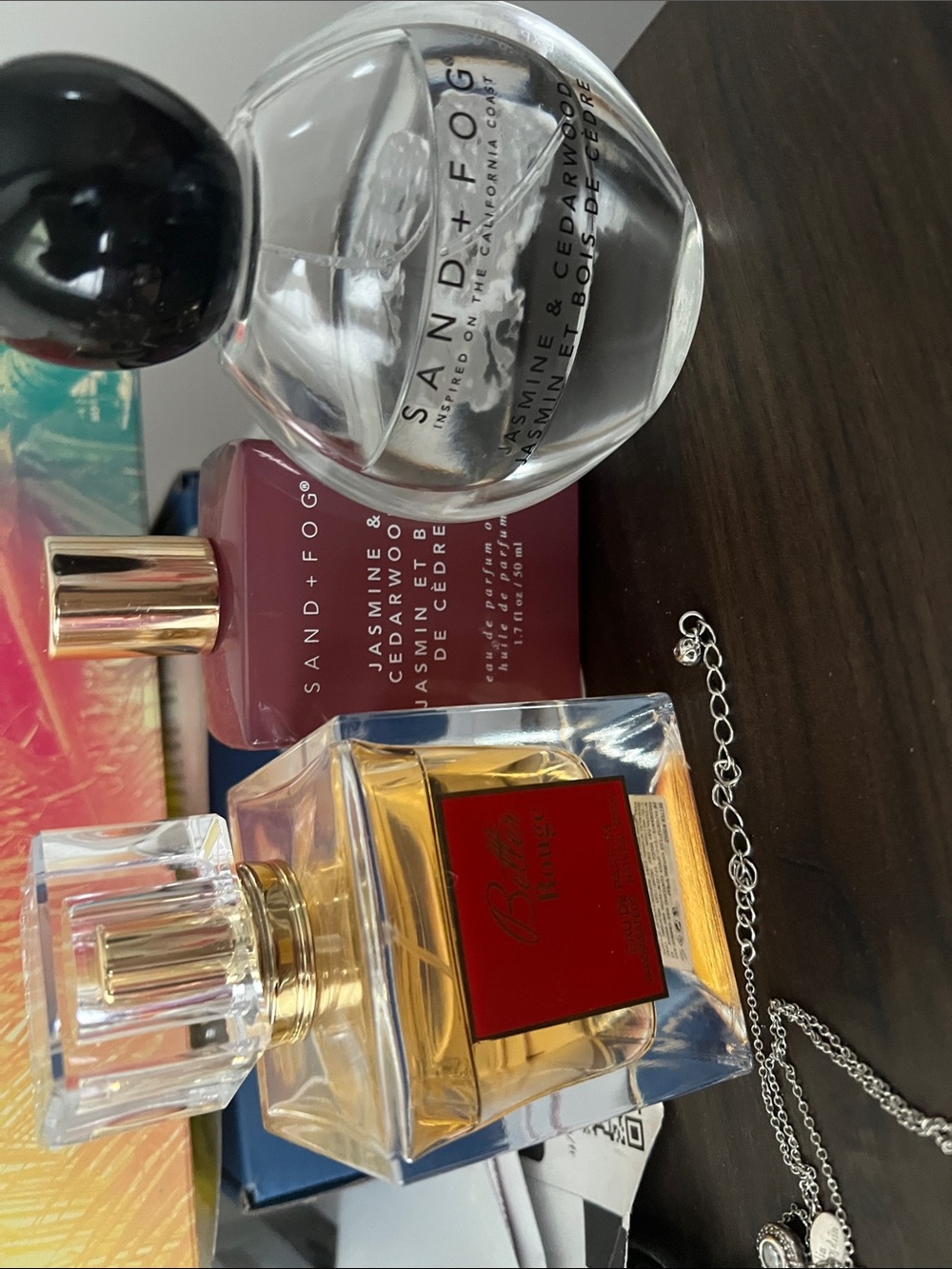 Jasmine & Cedarwood and sand and fog  - final sale